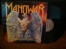 Manowar - Battle Hymns LP Autographed SIGNED French Pressing VG-NM Rare METAL