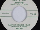 R&B Soul 45 MACK RICE Baby I'm Coming Home LU PINE HEAR
