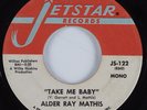 Funk 45 ALDER RAY MATHIS Take Me Baby JETSTAR HEAR
