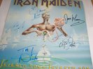 IRON MAIDEN - SEVENTH SON OF A SEVENTH SON -  LP SLEEVE (SIGNED)