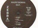 RARE FUNK JAZZ  INDIE LP   RALPH THOMAS   E.S.T.  EASTERN STANDARD TIME  ZEBRA
