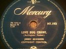 Jimmy Edwards - Love Bug Crawl / Honey lovin' - 78 rpm - MT.193
