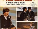 The Beatles, A Hard Day's Night 1964 Capitol East Coast Picture Sleeve & 45