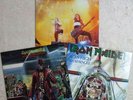 3x12” Mint-  Iron Maiden Aces High Running Free Stranger In A Strange Land Japan