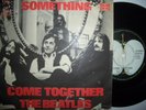BEATLES 7 PS Something Come Together DENMARK very rare 45 R 5814 Danish cover