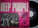 DEEP PURPLE 7 PS Strange Kind Of Woman 45 Denmark cover  unique DANISH edition