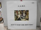 G.A.M.E. ?– Don't Stop The Rhythm ' LP MINT SYNTH POP RAREEE  1989