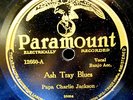 Papa Charlie Jackson 78 Paramount 12660 Ash Tray Blues / Knockin on the Blind