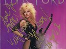 LITA FORD Out For Blood (Mercury) 1983 Autographed US LP / M-/VG++