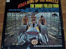RARE Bobby Fuller Four KRLA King Of The Wheels LP NM- drag race hot rod 1965