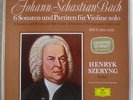BACH 6 SONATAS & PARTITAS FOR VIOLIN SZERYNG BOX 3LP'S DGG GERMANY LP MINT