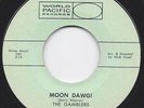THE GAMBLERS   MOON DAWG / LSD-25   NM SURF 45 LISTEN
