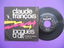 claude francois  45t italien rare  jacques a dit