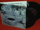 PEGGY LEE - BLACK COFFEE - ORIG DOUBLE EP SET DECCA ED 533 GATEFOLD