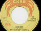 CRAB | THE KINGSTONIANS - HOLD DOWN | 1969