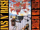 GUNS N' ROSES -APPETITE FOR DESTRUCCION -UNCENSURED COVER LP 1987
