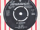 WHO - MY GENERATION - ORIG UK 1965 BRUNSWICK 7