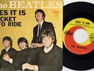 RARE US Beatles Single 1965 Ticket to ride Yes it is 5407 Original