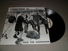 CONDEMNED 84 : Face The Aggression LP 1988 Skinhead Oi Punk  RARE 1st ISSUE 