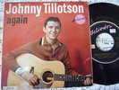 JOHNNY TILLOTSON AGAIN - RARE GERMANY 7/45 EP  HELIODOR