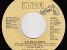 ELVIS PRESLEY - RCA JH-10951 - Let Me Be There - 1974 RARE PROMO-ONLY 45 VG+