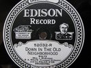 Edison Diamond Disc 52032 Duke Yellman / B.A. Rolfe   N-