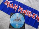 IRON MAIDEN SEVENTH SON LP VINYL PICTURE DISC RARE WITH BANNER EMDP1006