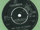 Bo Street Runners - Baby Never Say Goodbye  * RARE * 7
