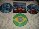 IRON MAIDEN ROCK IN RIO 3 X PIC DISC VINYL RARE