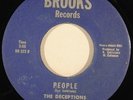 DECEPTIONS private soul funk 45 on BROOKS “People /Of All The Hearts” NM- HEAR