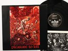 KREATOR -Pleasure to Kill LP 1986 NOISE REC. 1st press cult vinyl coroner voivod
