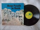DEEP PURPLE IN ROCK 1970 HARVEST GREEN/YELLOW LABEL SHVL 777 NR MINT VINYL