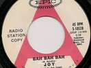 Joy PSYCH ROCK 45 Bah Bah Bah EPIC 10528 LISTEN