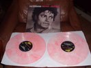 Michael Jackson - The Essential Ultra Rar Colored  Rose/White Picture Disc