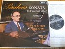 SXL 6041 Brahms Sonata in F minor etc. / Curzon W/B