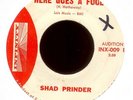 SHAD PRINDER Here Goes a Fool on Infinity Promo R&B Doo Wop 45 Hear