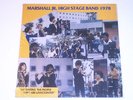 Marshall Jr. High Stage Band 1978 