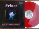 Lp Prince scarce rare live record red vinyl JUST MY IMAGINATION