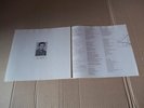 Trout Mask Replica ORIG lyrics/art fold out sheet Captain Beefheart EXC-