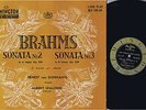 RARE SPALDING BRAHMS SONATAS 2 & 3 MONO LP