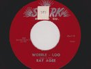 '55 W. Coast R&B Mover/Blues RAY AGEE Wobble-Loo/Another Fool M- HEAR BOTH SIDES