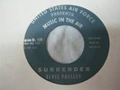 ELVIS UNTIED STATES AIR FORCE 45 RPM RECORD No. 159 SURRENDER (WELK) VG++