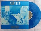 Nirvana BLEACH Kurt Cobain Krist Chris Novoselic BLUE COLORED 12