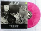 Nirvana BLEACH Kurt Cobain Krist Chris Novoselic RED COLORED 12