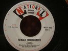 MIGHTY TERROR 45-FEMALE WOODCUTTER w/ CHINESE CHILDREN on NATIONAL rare CALYPSO