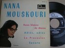 NANA MOUSKOURI Rosas Blancas RARE SPANISH EP 1962 Jerry Van Rooyen