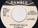 RARE 70s SOUL B.K. MARCUS Does she care about me LISTEN