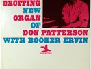 THE EXCITING NEW ORGAN OF DON PATTERSON WITH BOOKER ERVIN-VAN GELDER STAMP, ORIG