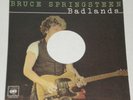 BRUCE SPRINGSTEEN     -- badlands --  ONLY hole cover promo