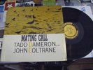 TADD DAMERON John Coltrane Mating Call LP Prestige ORIG RVG 447 West 50th NY